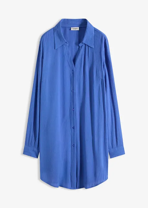 L&aring;ng strandblus i viskos, bonprix