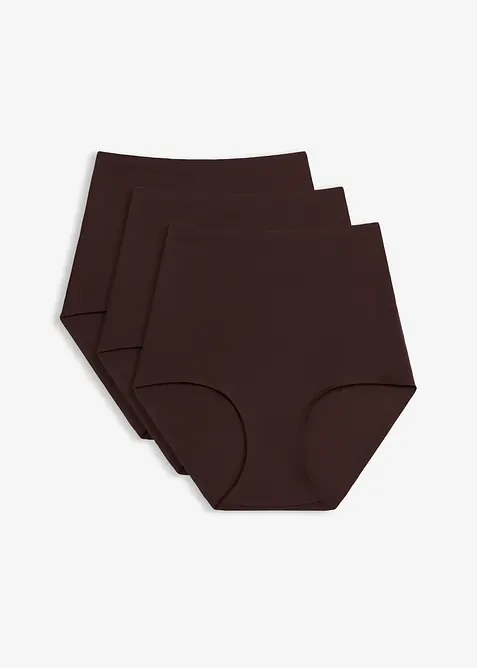 Hipstertrosa med medelh&ouml;g formande effekt (3-pack), bonprix
