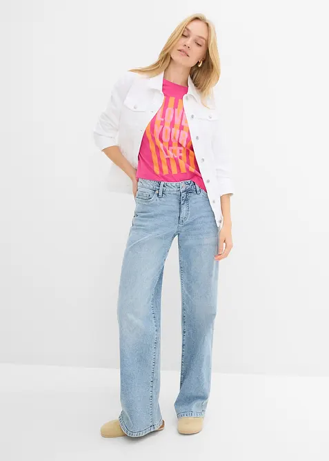 T-shirt i ekologisk bomull, bonprix