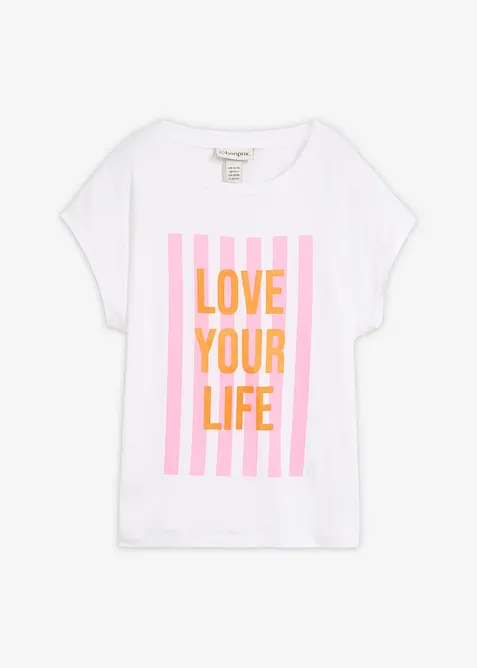 T-shirt i ekologisk bomull, bonprix