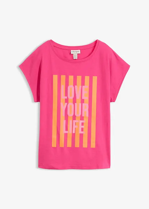 T-shirt i ekologisk bomull, bonprix