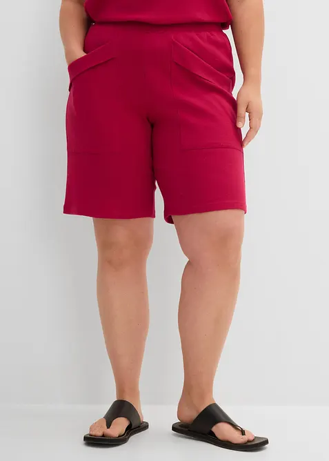 Jerseyshorts i ekologisk bomull, bonprix