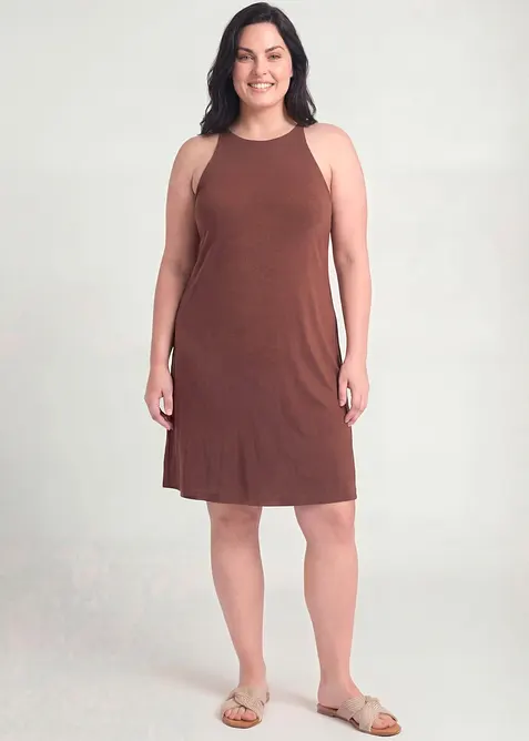 Jerseykl&auml;nning i f&ouml;ljsam lyocellmix, bonprix