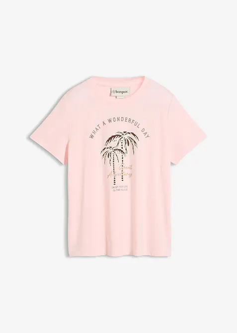 T-shirt med tryckt motiv, bonprix