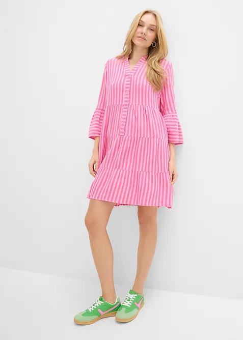 Tunikakl&auml;nning av luftig muslin, bonprix