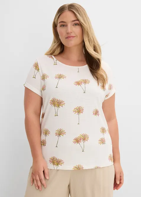 T-shirt i ekologisk bomull, bonprix