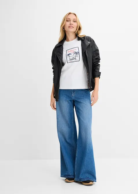 T-shirt av ekologisk bomull, bonprix