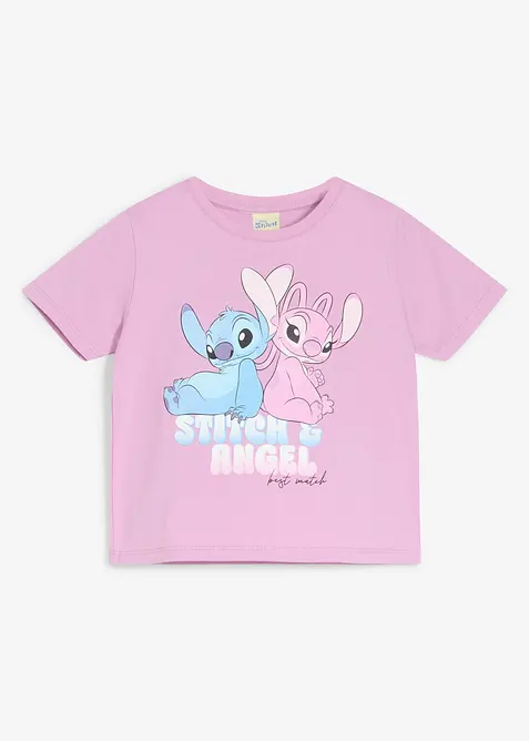 T-shirt med Disneys Stitch & Angel, Lilo & Stitch