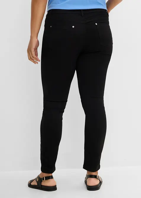Superstretchiga skinny jeans Mid Waist, bonprix