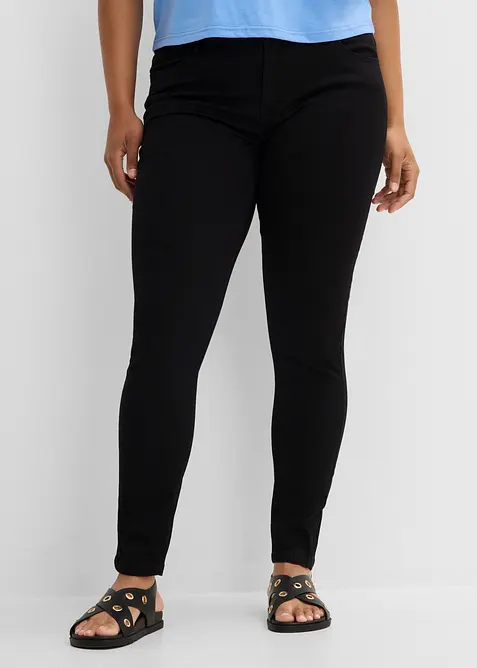Superstretchiga skinny jeans Mid Waist, bonprix