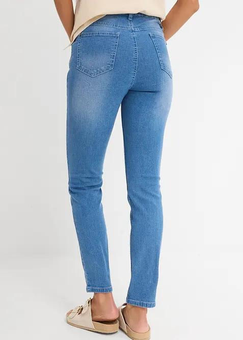 Skinny Jeans High Waist, cropped, bonprix