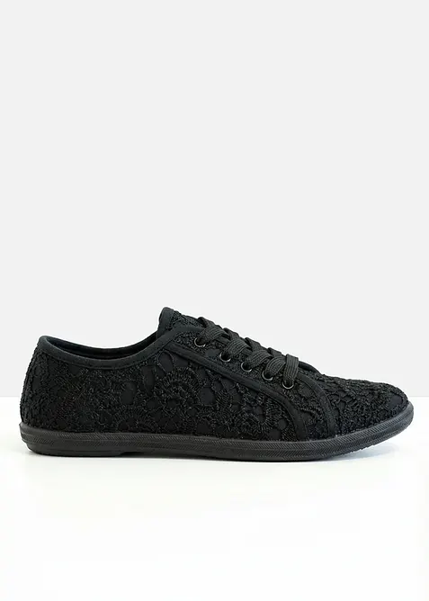Sneakers med spets, bonprix