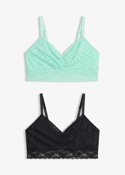 BH-topp (2-pack), bonprix
