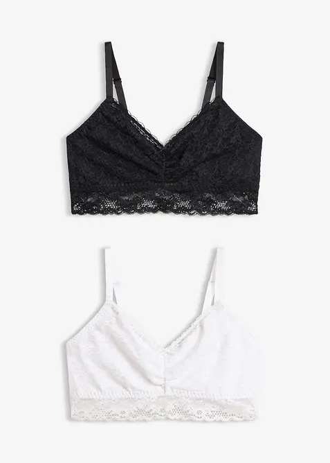 BH-topp (2-pack), bonprix