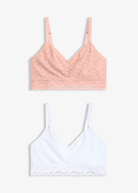 BH-topp (2-pack), bonprix