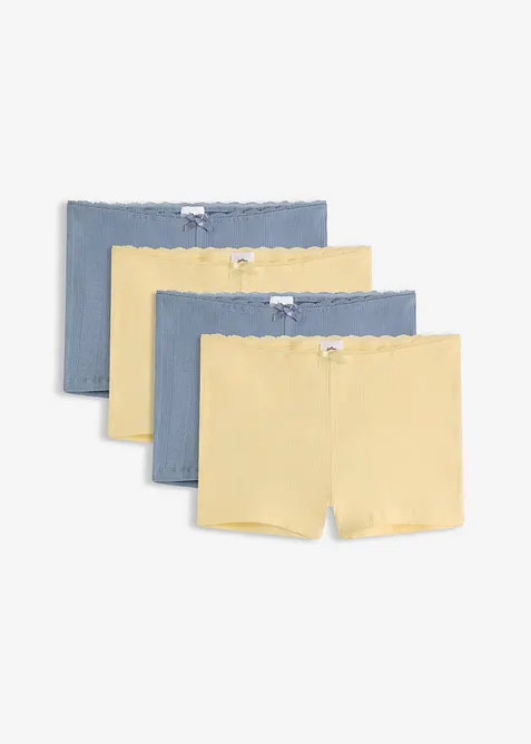 Boxertrosa tajt med mjuk bomull (4-pack), bonprix