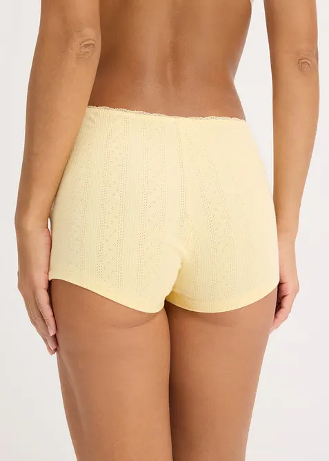 Boxertrosa tajt med mjuk bomull (4-pack), bonprix