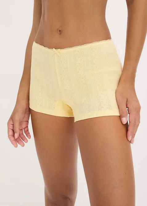 Boxertrosa tajt med mjuk bomull (4-pack), bonprix