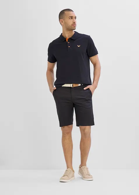 Stretchiga shorts med elastisk midja, Regular Fit, bonprix