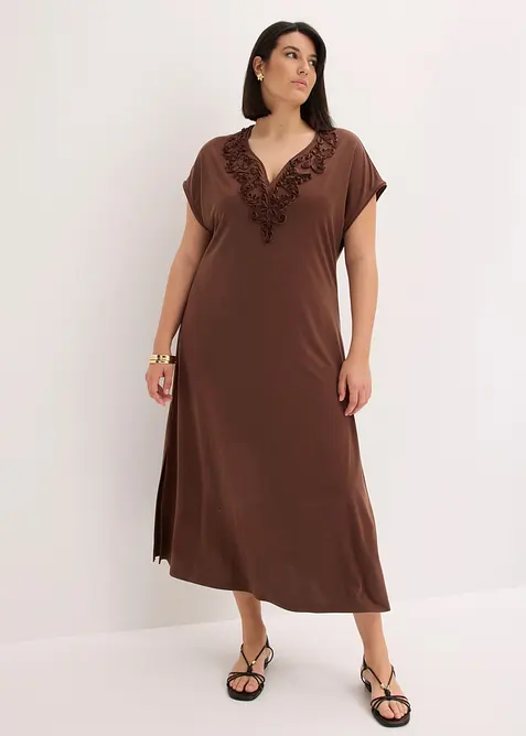 Tunikakl&auml;nning med broderi, bonprix