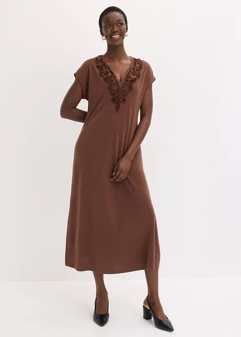 Tunikakl&auml;nning med broderi, bonprix