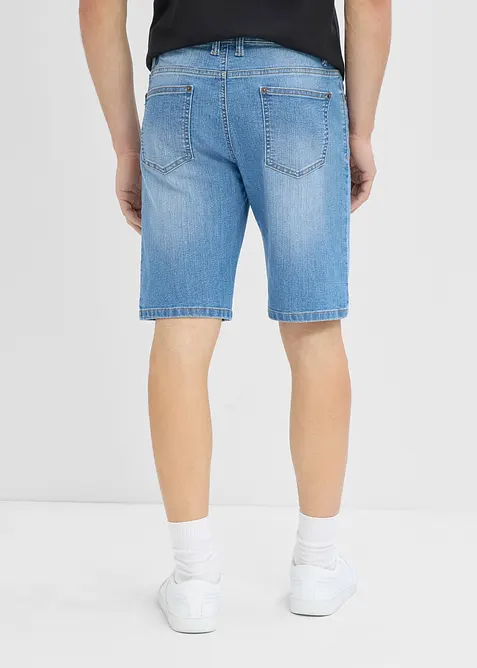 Tunna jeansshorts med res&aring;rmidja (2-pack) Regular Fit, bonprix