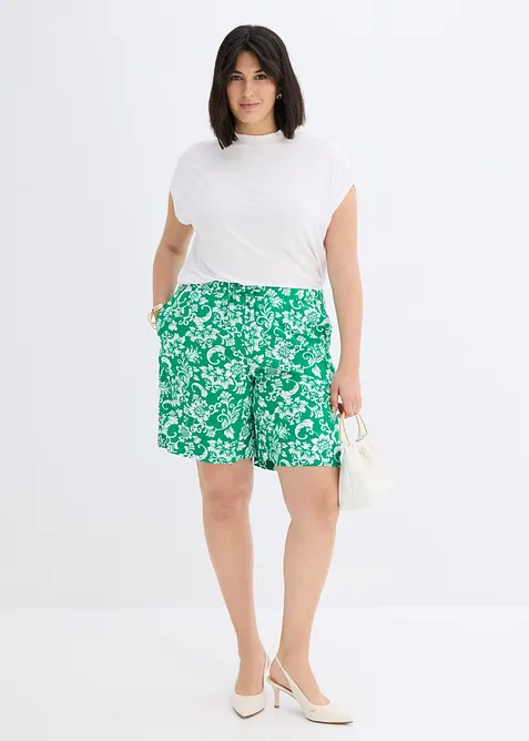 Shorts i f&ouml;ljsam viskos, bonprix
