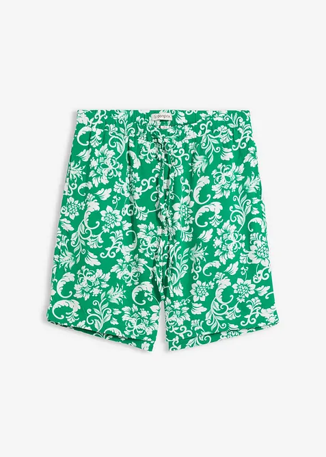 Shorts i f&ouml;ljsam viskos, bonprix