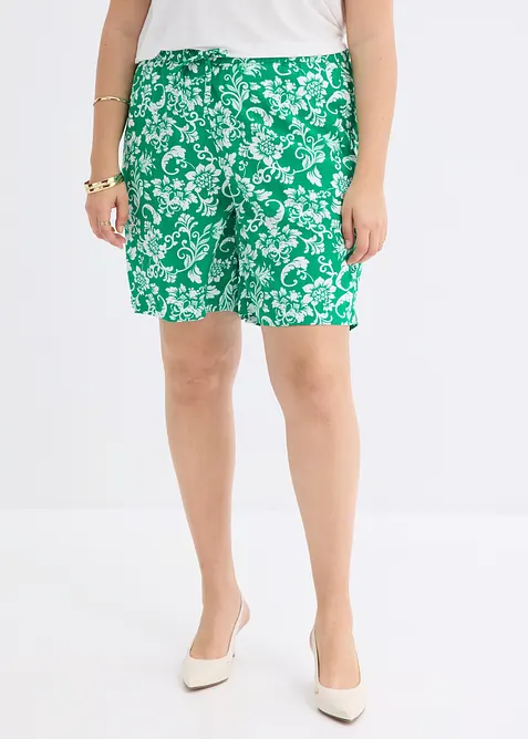 Shorts i f&ouml;ljsam viskos, bonprix