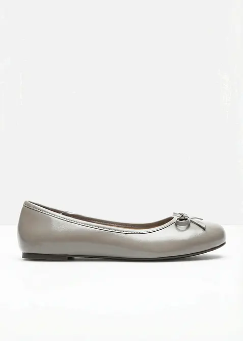 Ballerinaskor med rosett, bonprix