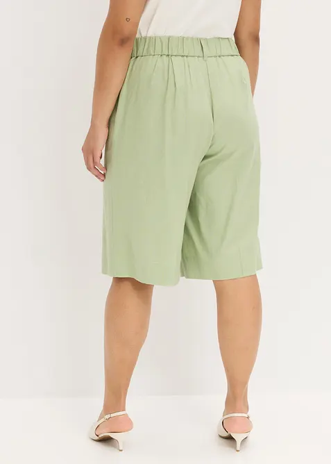 Shorts i linnemix, bonprix