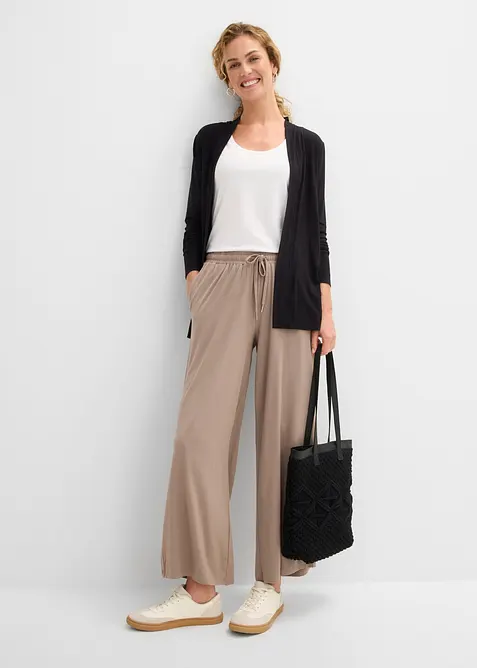 Cardigan i mjuk viskos, bonprix