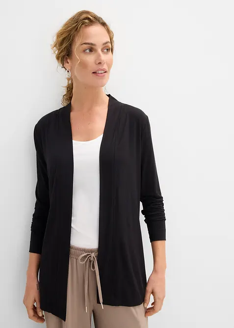 Cardigan i mjuk viskos, bonprix