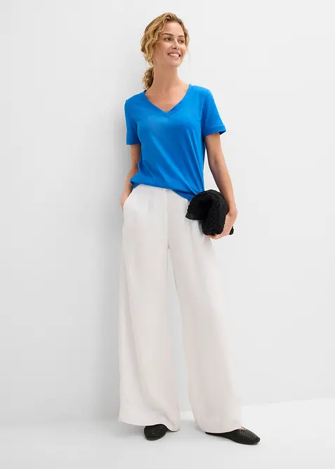 T-shirt i ren bomull, bonprix