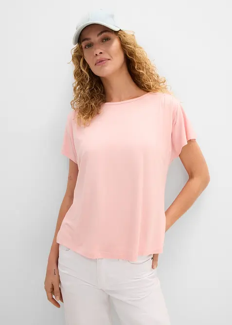 T-shirt av mjuk viskos, bonprix