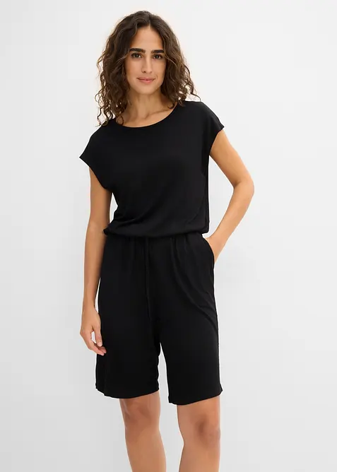 Jumpsuit av mjuk viskosmix, bonprix