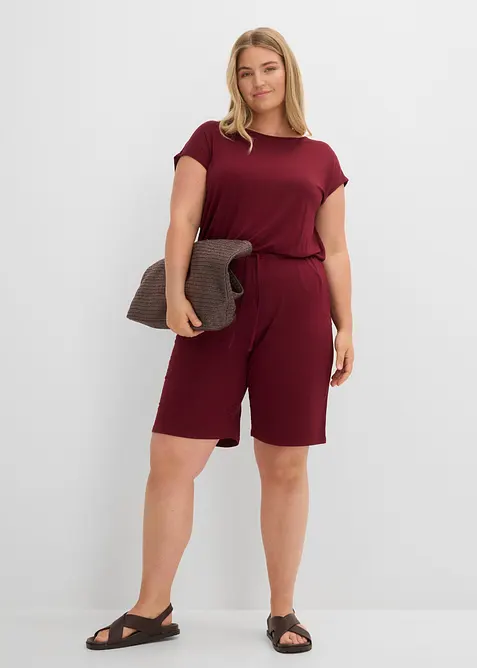 Jumpsuit av mjuk viskosmix, bonprix