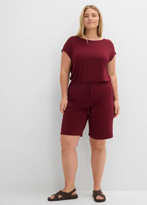 Jumpsuit av mjuk viskosmix, bonprix