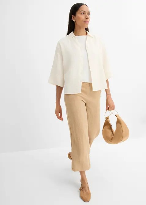 Oversizeblus i viskosmix, bonprix