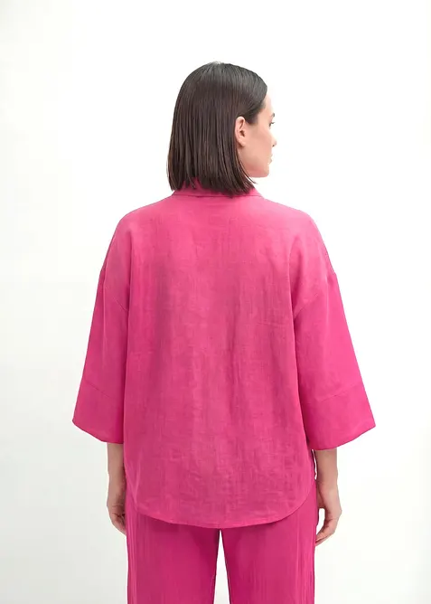 Oversizeblus i viskosmix, bonprix