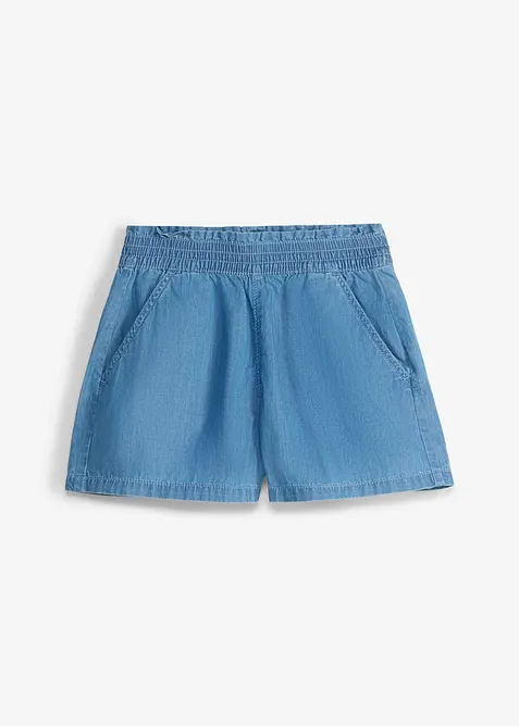 Shorts i dra p&aring;-modell av ekologisk bomull, bonprix