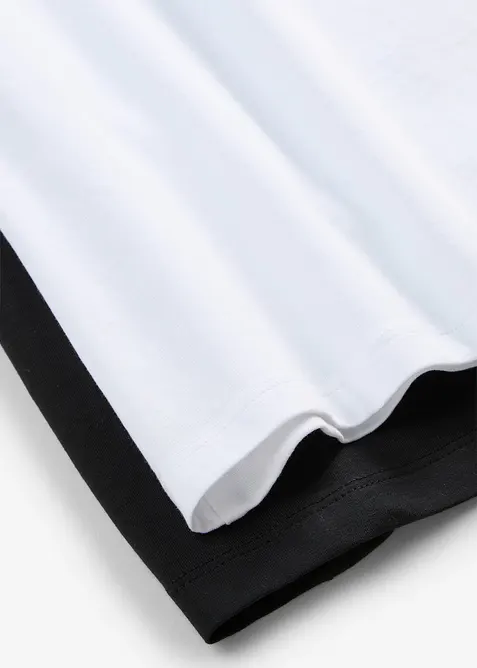 Linne i ekologisk bomull (2-pack), bonprix