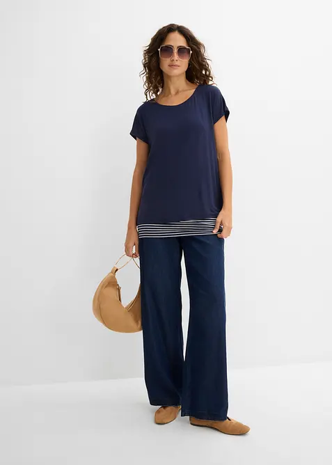 Topp i 2 i 1-stil, bonprix