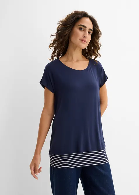 Topp i 2 i 1-stil, bonprix