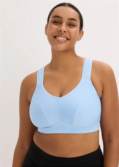 Sport-BH med medelh&ouml;gt st&ouml;d (2-pack), bonprix