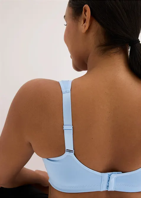 Sport-BH med medelh&ouml;gt st&ouml;d (2-pack), bonprix