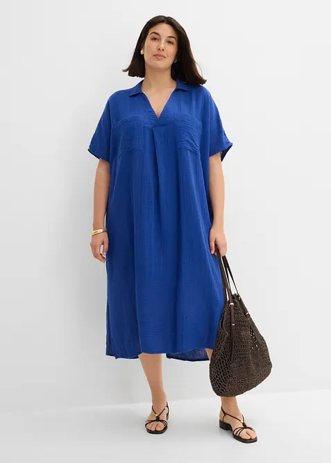 Kaftankl&auml;nning av mjuk muslin, bonprix