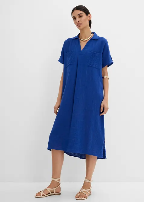 Kaftankl&auml;nning av mjuk muslin, bonprix