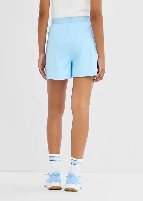 Mycket l&auml;tta funktionsshorts med dekorveck, snabbtorkande, bonprix