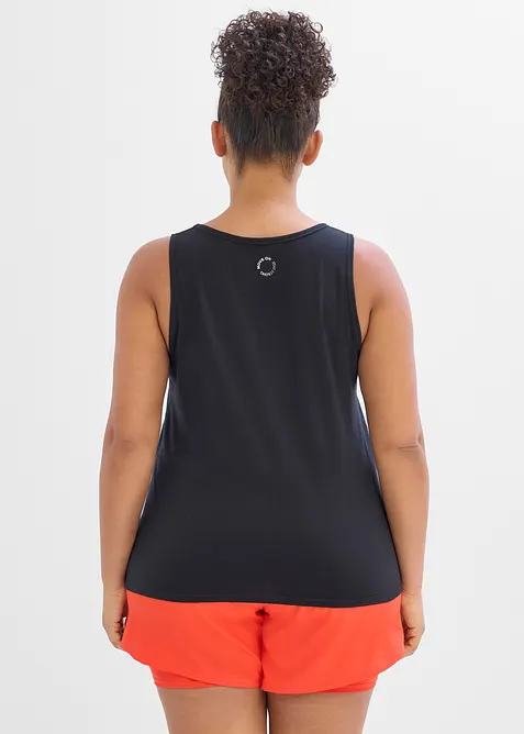 Sportlinne i snabbtorkande material (2-pack), bonprix